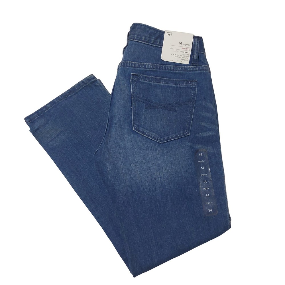 GAP Kids 1969 girls' 5-pocket skinny stretch denim cropped jeans